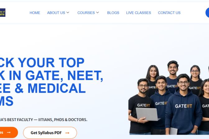 GATE IIT SEO Portfolio